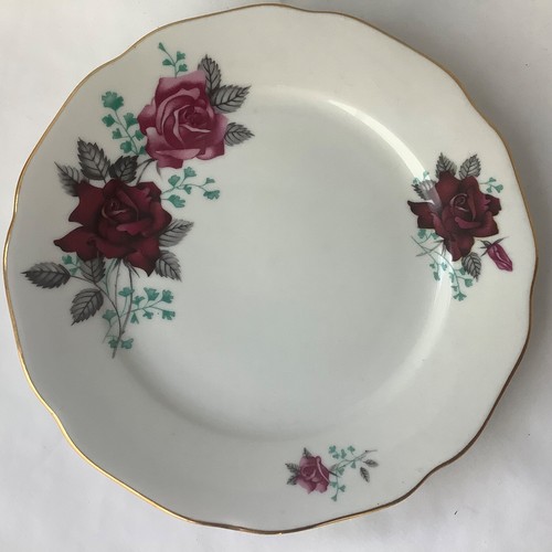 HÜBSCHE NICHT ÜBEREINSTIMMENDE VINTAGE CHINA TEETRIO'S - TASSE, UNTERTASSE & TELLER - AUSWAHL - Bild 93 von 167