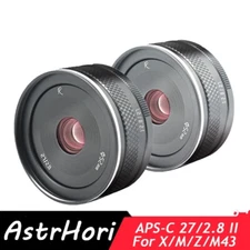 Astrhori  27mm F2.8 II APS-C Manual Lens For Canon EF-M/Nikon Z/Fujifilm X/M43