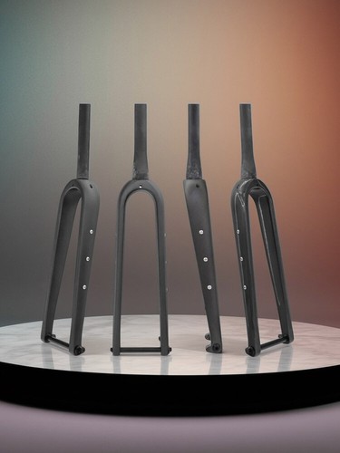 Carbon Gravel Road Bike Fork,Cyclocross Bicycle Forks 700*45C 12x100mm Disc Matt - Picture 16 of 24