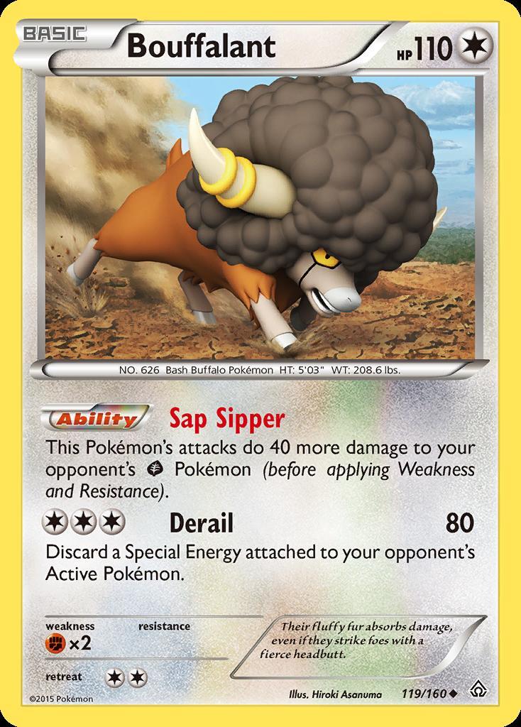 Pokemon Bouffalant (119/164) Primal Clash LP