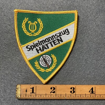 Spielmannszung Hatten Patch Rifle Target Shooting Europe E1