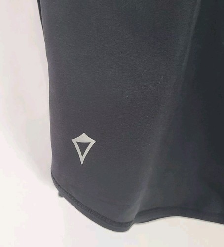 Ivivva Girls 10 Black Sun Sprinter Singlet Cutout Racerback Tank Top Lululemon - Picture 5 of 7
