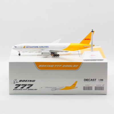 JC Wings Singapore Airlines for DHL for Boeing 777-200LRF 9V