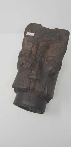 Old Antique Fine Quality Wooden Hand Carved Yali Demon Water Spout NH5400 - Picture 9 of 11
