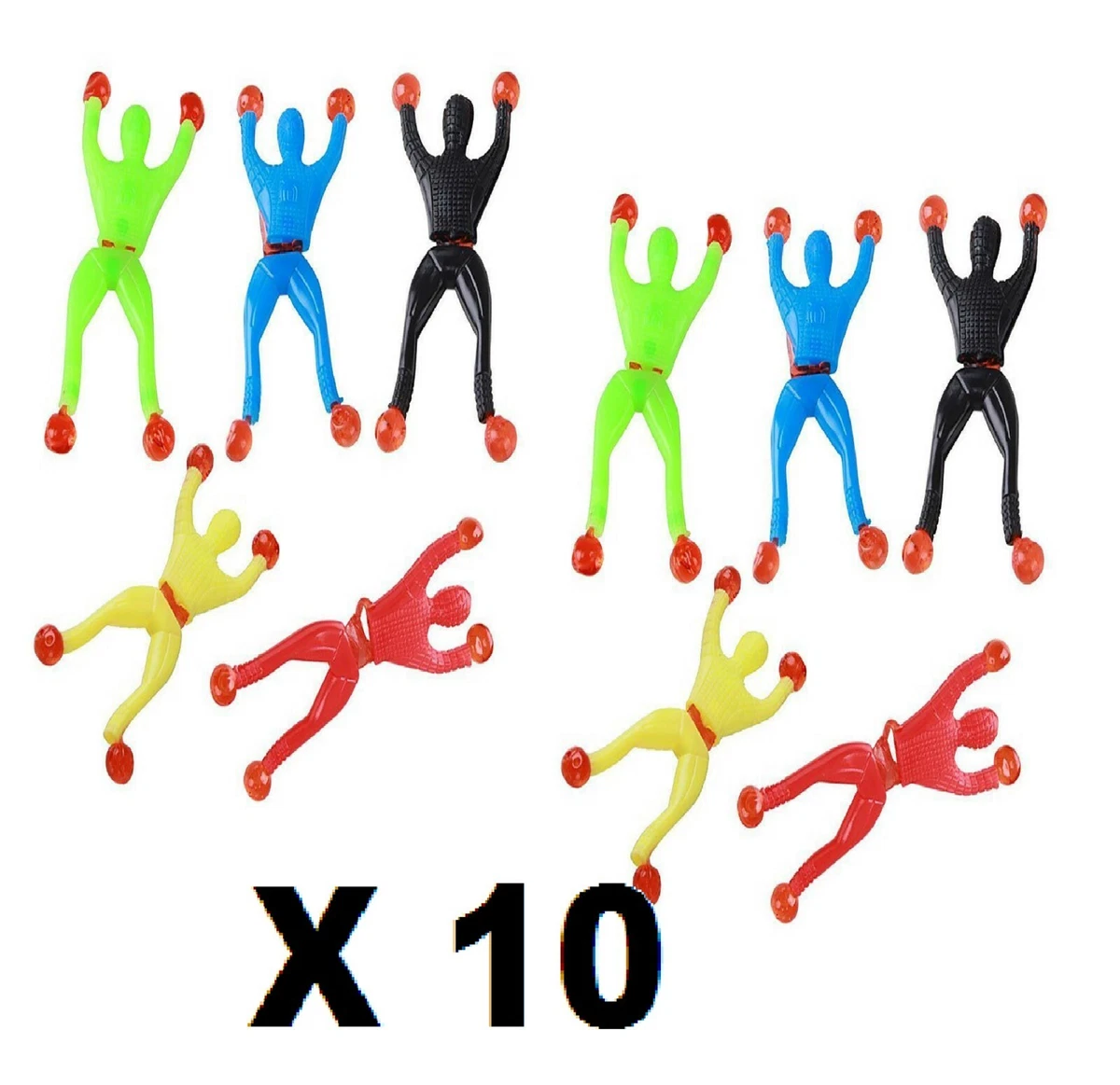 Sticky Wall Window Climbing Flip Rolling Men Climber Spiderman Kids Crawler Toy