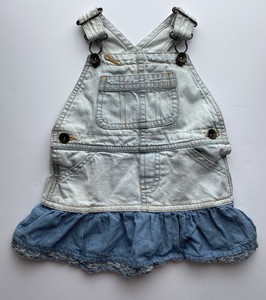 baby girl denim overalls