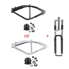 DONSP1986 Bicycle Gas Frame 3.4L & 26" suspension Fork & Headset -Motorized Bike