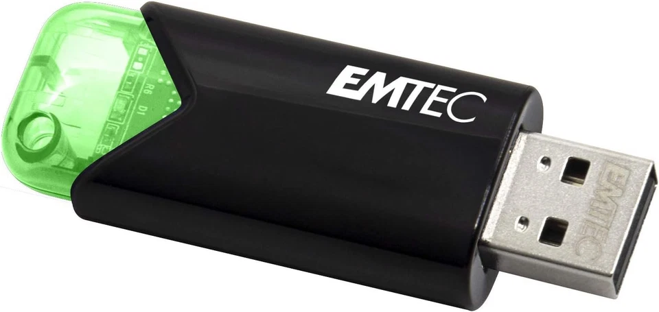 Emtec Click Easy B110 USB 3.0 Flash Drive 64 GB Green - Image 3 of 4