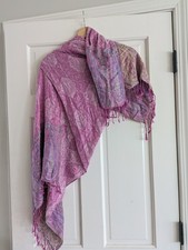 Pashmina Indian Soft Womens Cashmere Shawl Wrap Trendy Paisley Neck Scarf Spring
