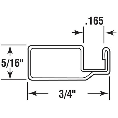 Aluminum Frame Set for Window Screens