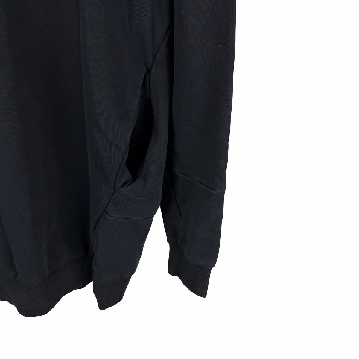 Mens Zoo Culture Raw Gear Gym Athletic Promo Pullover Black Sweatshirt Size L View 4