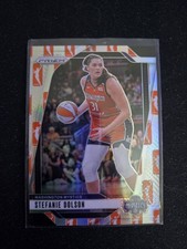 2024 Panini Prizm WNBA - Stefanie Dolson #34 WNBA Logo Prizm