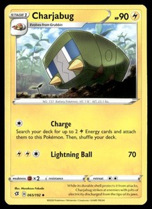 Charjabug 065/192 Rebel Clash Uncommon