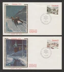 Canada 1974 Christmas set of 4 FDC - Colorano cachet