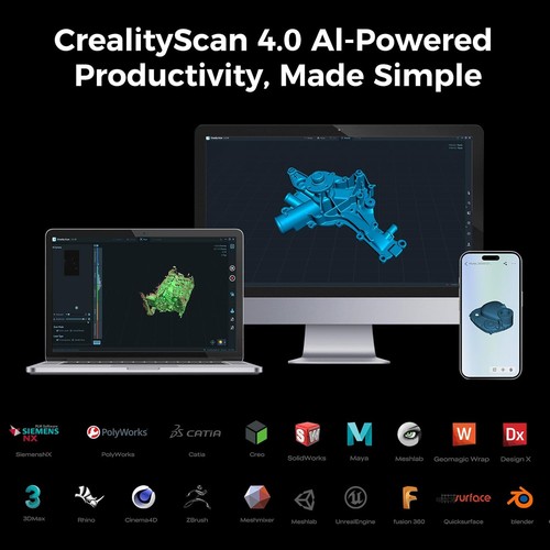 Creality Scan Bridge für 3D Scanner CR-Scan Raptor/Otter/Raptorx - Afbeelding 46 van 47