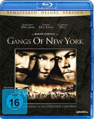 Gangs of New York Remastered Deluxe Version Bluray