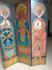 Arts & Crafts Folding Screen. C1910