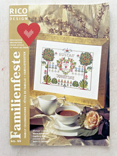 RICO Design "Familienfeste" No.44 , 27 Stick-Ideen, neu