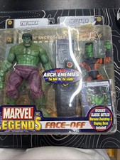 HULK VS LEADER MARVEL LEGENDS TOYBIZ VINTAGE FACE OFF ARCH NEMESIS NEW WEAR