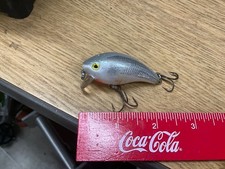 Mann's Bait Company - Baby 1 Minus lure (1) - Grey Scale Shad