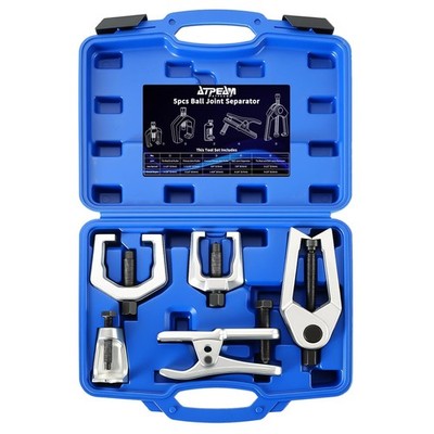 ATPEAM 5pcs Ball Joint Separator Pitman Arm Puller | Tie Rod End Tool Set for Fr