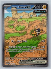 Iron Hands ex 248/182 Special Illustration Rare Paradox Rift Pokemon Card NM on eBay