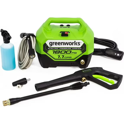#ad SALE OFF Greenworks 1800 PSI 1.1 GPM Electric Pressure Washer PWMA Certified $111.95