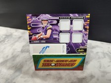 2024 Panini Absolute - Rookie Premiere Materials Quad Autographs JJ McCarthy/299