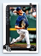 #369 2025 Topps BASE / Mason Montgomery RC Tampa Bay Rays