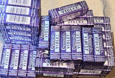 Choward's Violet Mints 30 Damaged Packs C Howard Floral Scented Flavored Candy