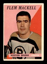 1958 Topps #29 Fleming Mackell   GOOD X3195163