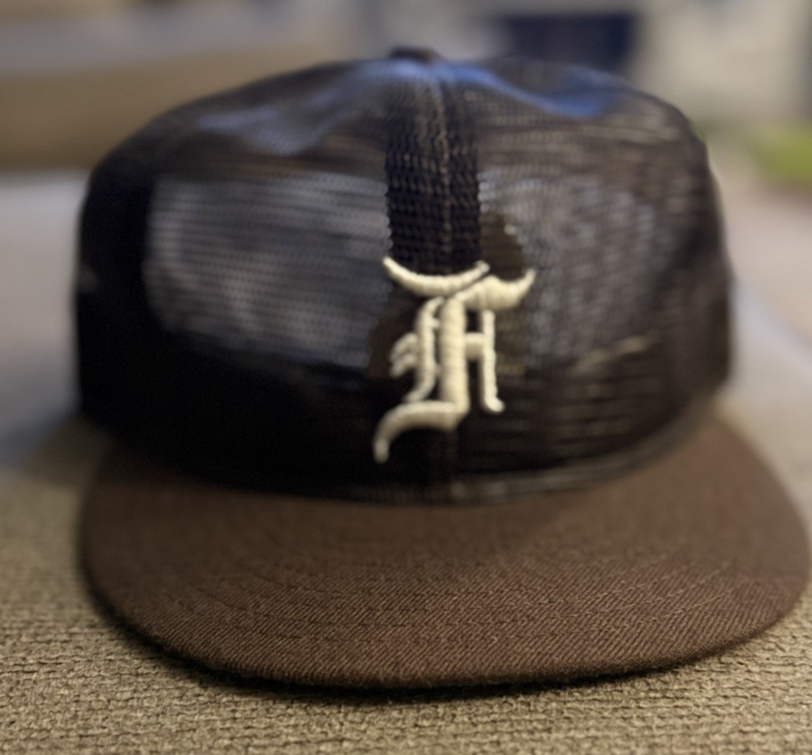 帽子 fear of god 7th 5panel cap Fear Of God Hat Cap Brown Essentials New Era Baseball Trucker 7 1
