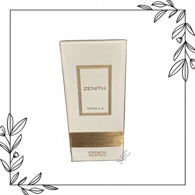 French Avenue ZENITH VANILLA 3.4 Fl Oz, 100 Ml Eau de Parfum Spray
