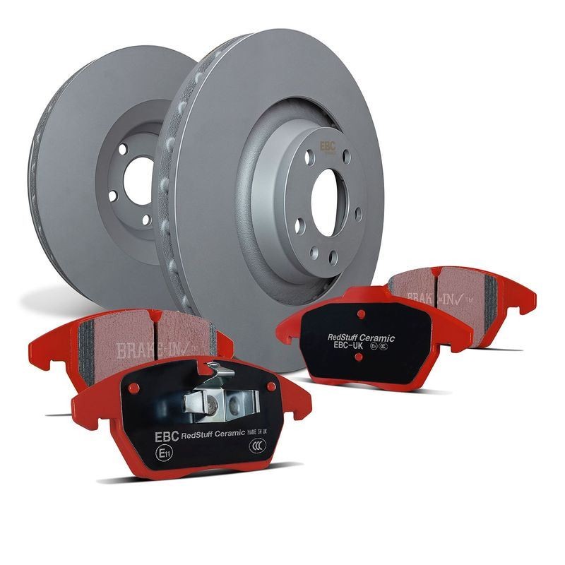 EBC PD02KR404 HIGH PERFORMANCE BRAKE KIT Rear