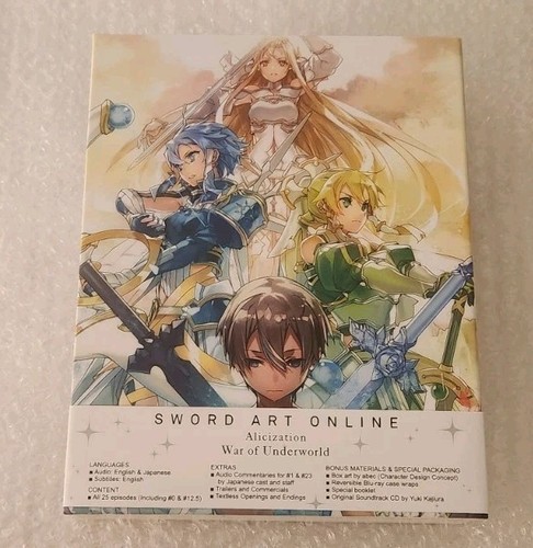 Sword Art Online Alicization War of Underworld Blu-Ray Aniplex Anime READ