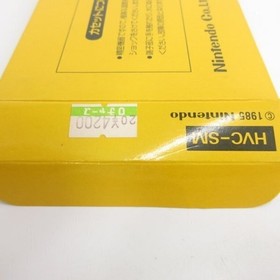 Super Mario Bros. box, instruction manual, software, Famicom, working condition