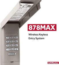  LiftMaster 878MAX Keypad – Wireless Keyless Garage Entry System