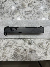 Glock 43X Custom Slide Complete with Truglo Tritium X Iron Sights & Optics Ready