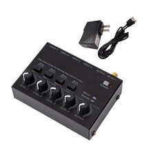 Ultra Low Noise 4 Kanal Mini Line Audio Stereo Mischpult für Home Live Studio