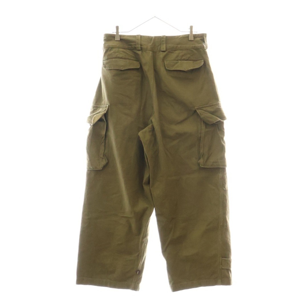 ※貧乏　【French Army M-47 84C】 VINTAGE 50s M47 French Army Cargo Pants Khaki Used