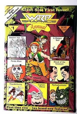 Warp Graphics Annual #1 (1986) Warp Graphics Blood of the Innocent Comic Book