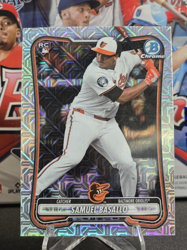 Bowman 2026 - Cromo Samuel Basallo #93 Mega Caja Mojo Refractor RC - Imagen 1 de 2