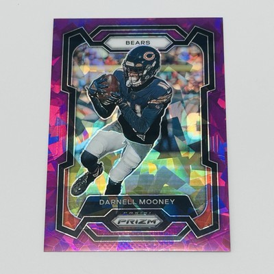 Darnell Mooney #/225 2023 Prizm Purple Ice Parallel Bears New York Giants