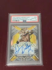 2025 Topps Chrome Marks Of Champions Auto Diamond Dallas Page /175 PSA 10 POP 