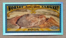 Mauna Loa 2021 Topps Allen & Ginter Chrome Baseball Worlds Largest Mini #MWL-16