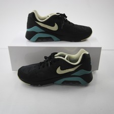 Nike Air Max Running Jogging Shoes Men's Black/Teal Used