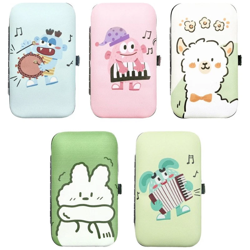 Set Manicure Tagliaunghie Forbicine Pinzetta BRANDANI Personal Care Custodia