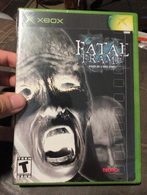 Fatal Frame (Microsoft Xbox) NEW SEALED BLACK LABEl  RARE! Damaged Read