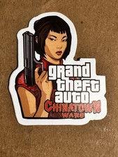 Grand Theft Auto: Chinatown Wars - Official Promo Sticker - Rockstar - GTA - 2x2