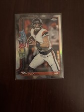 2025 Topps Chrome Future Stars Refractor Bo Nix Denver Broncos #FS-15
